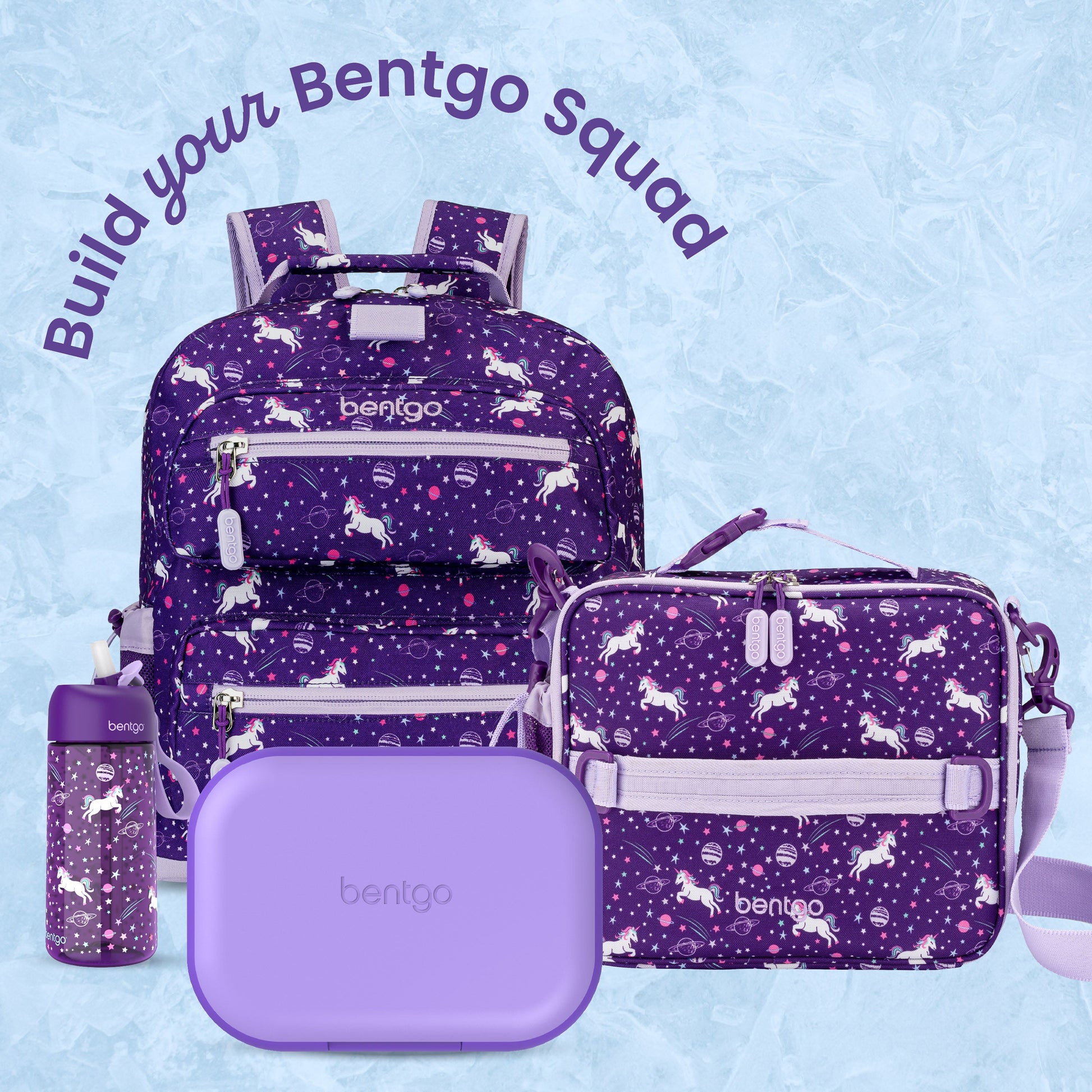 Bentgo® Chill Kids Lunch Box - Purple | Build Your Bentgo Squad