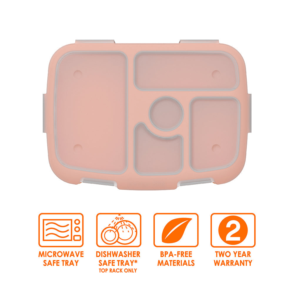 Bentgo Kids Prints Tray with Transparent Cover - Planes